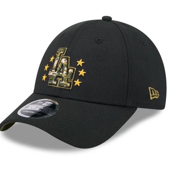 Dodgers New Era 940 Armed Forces Hat - Picture 3 of 8
